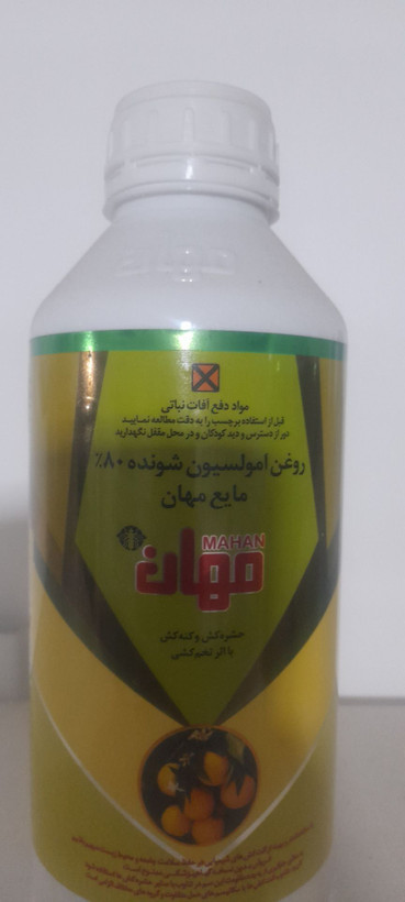 روغن ولک مایع مهان ۸۰درصد باخاصیت کنه کشی وتخم کشی